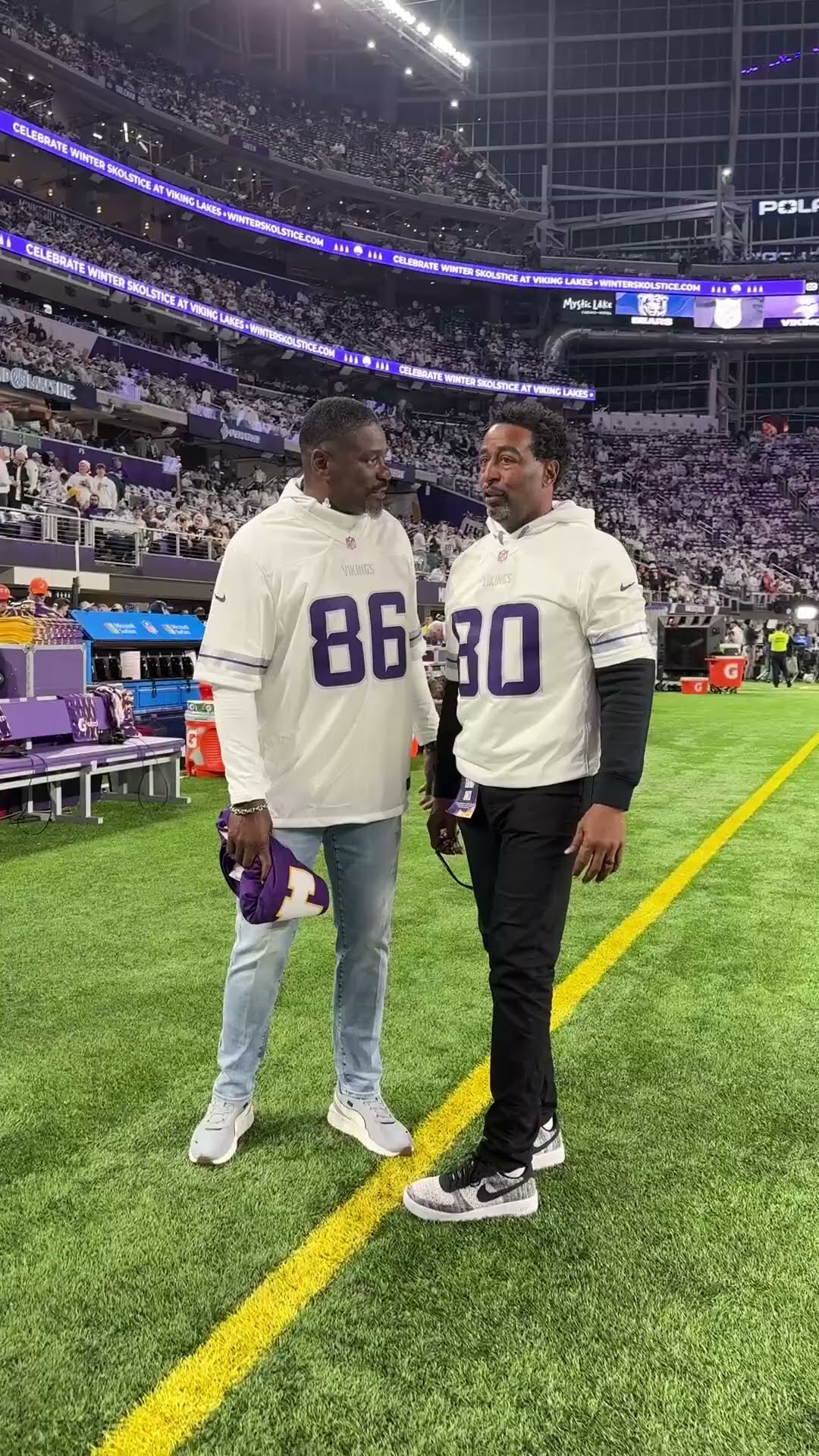 Honorary Captains: Cris Carter \u0026 Jake Reed ?